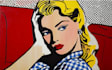 draw pop art or roy lichtenstein style