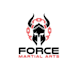 make powerful strong martial arts logo