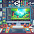 develop a game in unity