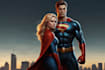 draw amazing couple superhero character