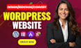 convert your website to wordpress from wix weebly html webflow