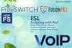 fix or config your freeswitch server that has fusionpbx and develop voip apps