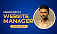 manage your wordpress website maintenance, security and monthly updates