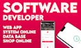 software developer full stack, laravel, created web app