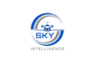 make dynamic modern sky intelligence logo