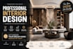 present your dream interiors with 3d rendering