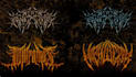 create name with metal logo style