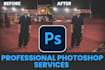 professionally edit, retouch, and enhance your photos using photoshop