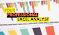 do excel dashboard and excel data analysis
