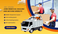 design a junk removal, hauling, and moving website
