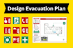 create a custom fire emergency evacuation plan, escape plan