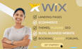 wix website design, wix website, wix ecommerce, wix design, wix redesign