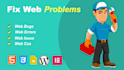 fix errors, bugs, problems in wordpress