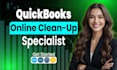 do accounting setup and clean up bookkeeping using quickbooks online and xero