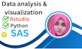 data analysis using  r programming, SAS and python