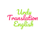 native english to urdu translation and proofreading