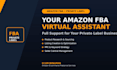 be your amazon VA for fba private label