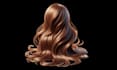 create a 3d model hair for your character