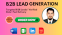 generate real estate leads, and verified business emails