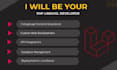develop custom web applications as an expert PHP laravel developer