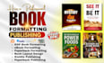 do kdp book formatting, cookbook formatting, amazon kdp book publishing