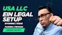 dissolve US llc for foreign, US llc, obtain itin, close ein, s corp, c corp