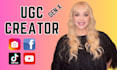 create catchy ugc tiktok fb social media video ads for your product