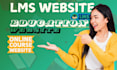create educational online course website design education website