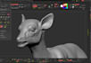 make 3d wild animal resin model with realistic fur and for 3d printing