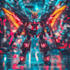 do a mecha robot art of your choice