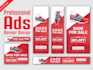 design amazing web banner and web ads