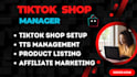 be your tiktok shop virtual assistant, manager, and promotion expert