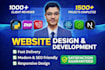 do full stack website development, full stack web developer, front end developer