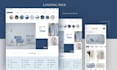 design modern and responsive website UI UX , website design