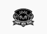 make express modern happy new year 2025 logo