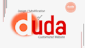 design and develop an attractive custom duda website