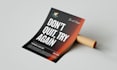 design typography poster within 12 hour