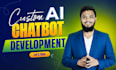do custom website development,front end developer,chatgpt,ai agent,full stack