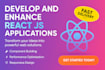 develop and enhance react js applications