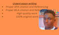 write urgent apa and mla papers, and case studies