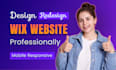 wix website redesign wix website design wix website with mobile responsive site