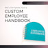 create a custom employee handbook