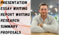 do urgent essay,writing, research,summary, powerpoint presentation ppt