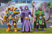 create premium 3d game characters and art