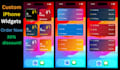 make custom widgets of your iphone app