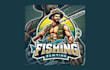 create awesome fishing mascot logo with creative concepts