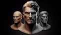 sculpt realistic 3d head, bust, face, and full body characters