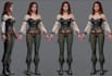 construct 3d character model, 3d nsfw model, metahuman, uv map, texture, animate