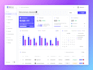 design UI UX dashboard webapp, saas, or admin panel in figma