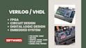do verilog, vhdl programming, fpga using vivado, quartus, xilinix and multisim